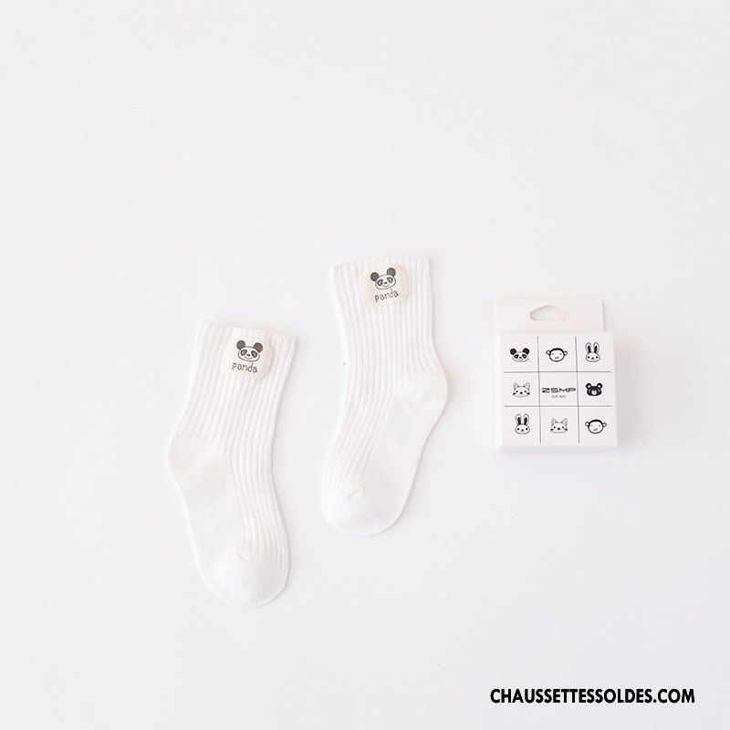 Chaussettes Mi Hautes Fille Enfant Animal L'automne Courte Dessin Animé Charmant