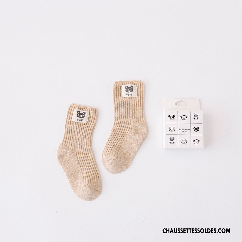 Chaussettes Mi Hautes Fille Enfant Animal L'automne Courte Dessin Animé Charmant