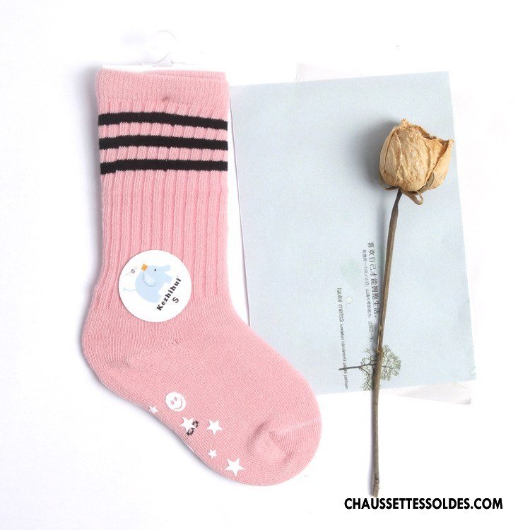Chaussettes Mi Hautes Fille Enfant Chaussettes En Coton Milieu Vert