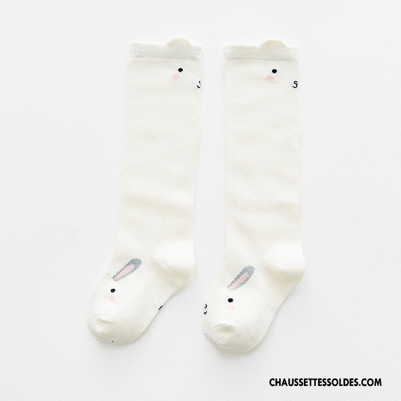 Chaussettes Mi Hautes Fille Enfant Dessin Animé Dimensionnel Animal Chaussettes En Coton Le Nouveau Rose