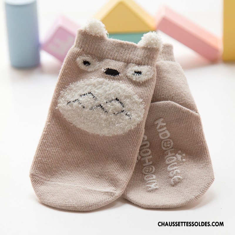Chaussettes Mi Hautes Fille Enfant Le Nouveau Dessin Animé L'automne Bouche Libre Bébé Jaune