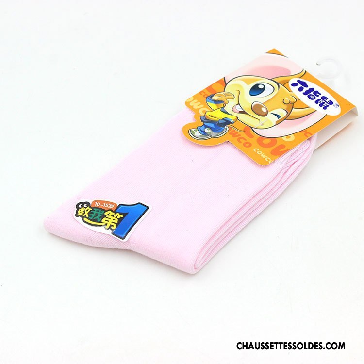 Chaussettes Mi Hautes Fille Enfant Le Nouveau Offre Spéciale Coton Bio L'automne Printemps Bleu