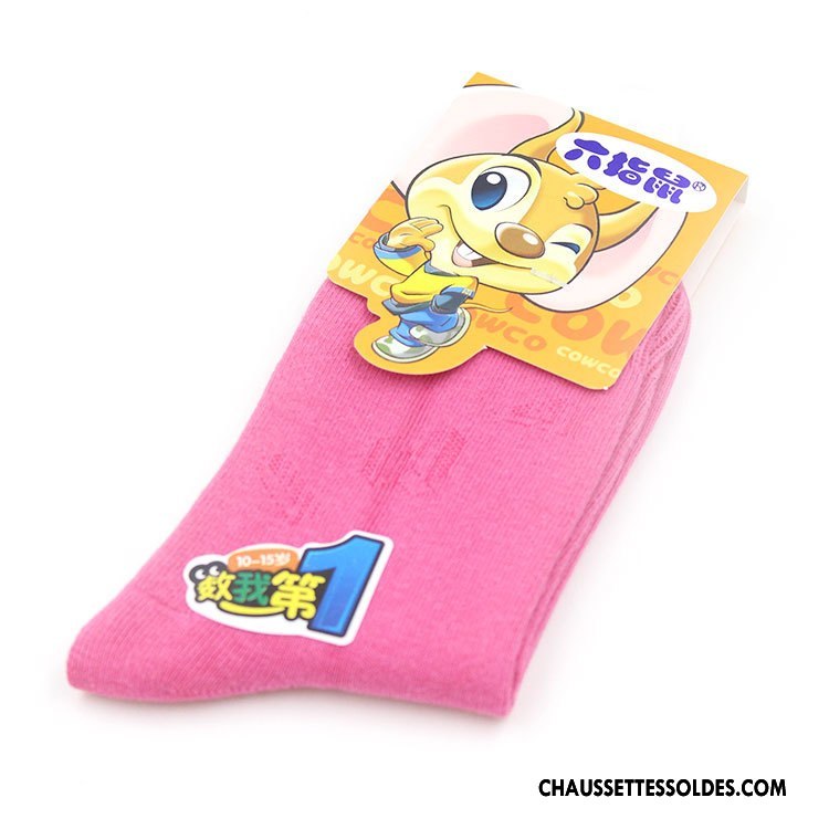 Chaussettes Mi Hautes Fille Enfant Le Nouveau Offre Spéciale Coton Bio L'automne Printemps Bleu