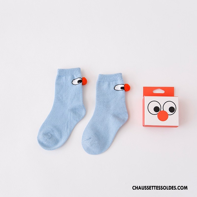 Chaussettes Mi Hautes Fille Enfant Nouveau Bébé Petit L'automne Hiver Blanc