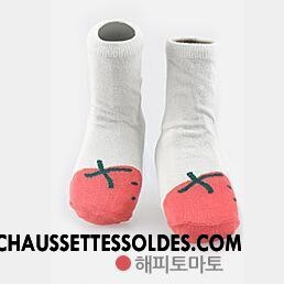 Chaussettes Mi Hautes Fille Fruit Bébé Homme Le Nouveau Charmant Chaussettes En Coton Blanc