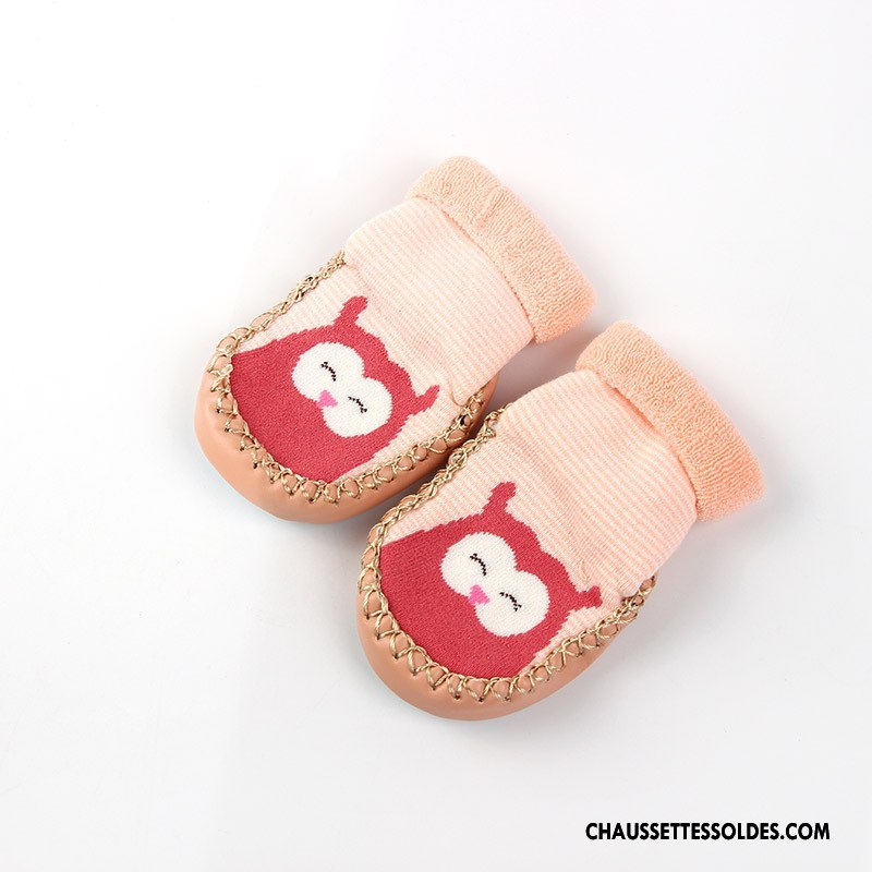 Chaussettes Mi Hautes Fille Hiver Le Nouveau Kaki Cuir Bébé Enfant