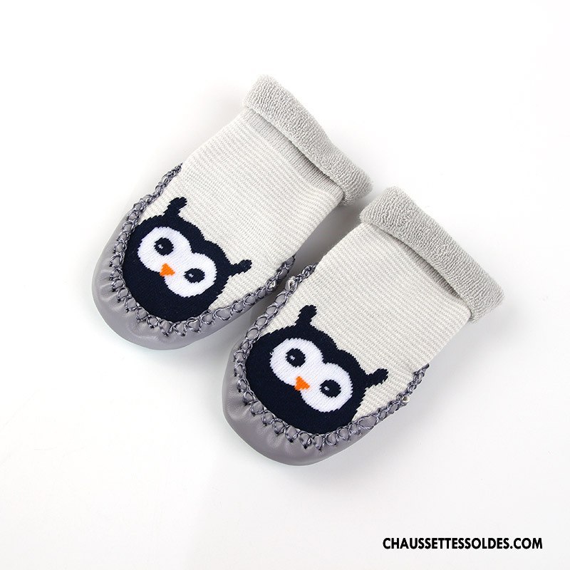 Chaussettes Mi Hautes Fille Hiver Le Nouveau Kaki Cuir Bébé Enfant