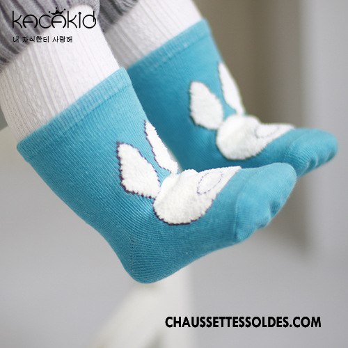 Chaussettes Mi Hautes Fille Le Nouveau Homme Enfant Hiver L'automne 100% Coton Rose