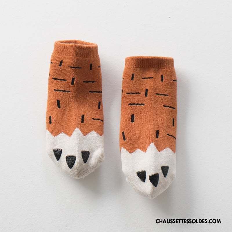 Chaussettes Mi Hautes Fille Le Nouveau Patte Terry L'automne Bébé Homme Gris