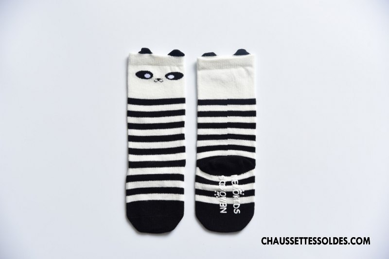Chaussettes Mi Hautes Fille Long Stock Bébé Printemps Enfant L'automne Charmant Gris