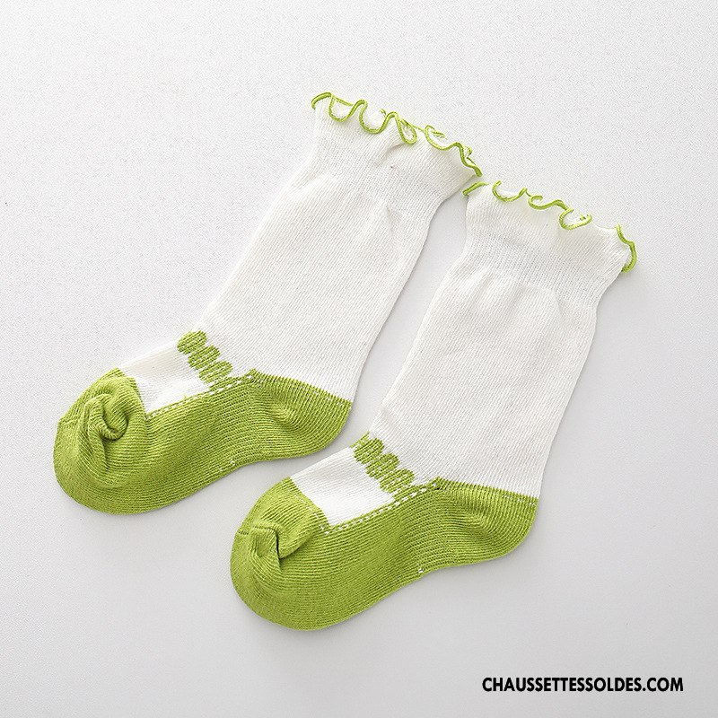 Chaussettes Mi Hautes Fille Manuel Bébé Enfant Milieu Le Nouveau Femme