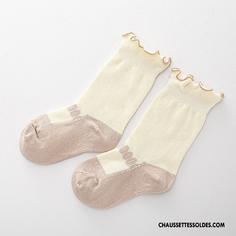 Chaussettes Mi Hautes Fille Manuel Bébé Enfant Milieu Le Nouveau Femme