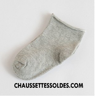 Chaussettes Mi Hautes Fille Matelassé Bébé Bouche Libre 100% Coton Enfant Ourlet Pure Vert