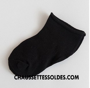 Chaussettes Mi Hautes Fille Matelassé Bébé Bouche Libre 100% Coton Enfant Ourlet Pure Vert