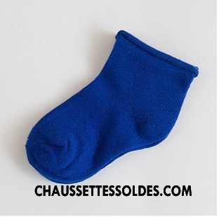 Chaussettes Mi Hautes Fille Matelassé Bébé Bouche Libre 100% Coton Enfant Ourlet Pure Vert