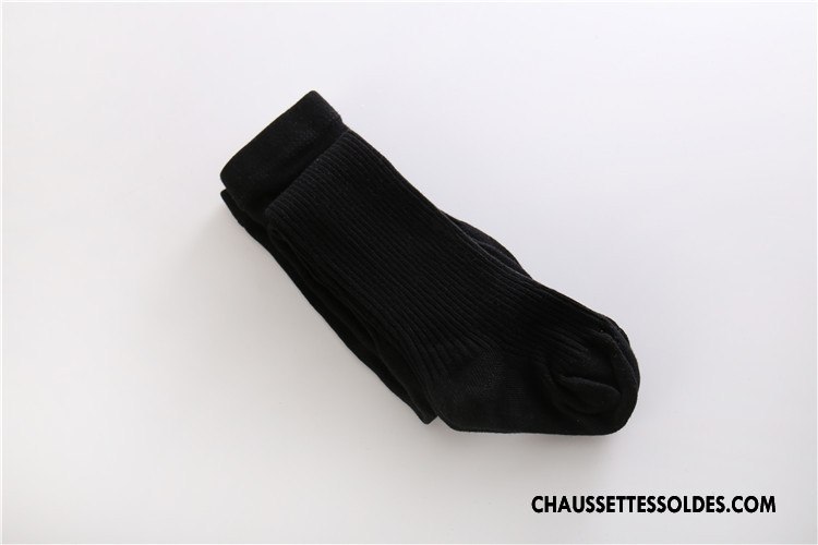 Chaussettes Mi Hautes Fille Printemps Beige Enfant Coton Bio L'automne Guêtres Leggings Blanc