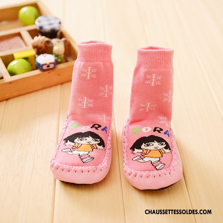 Chaussettes Mi Hautes Fille Printemps Bébé L'automne Homme Femme Hiver Violet