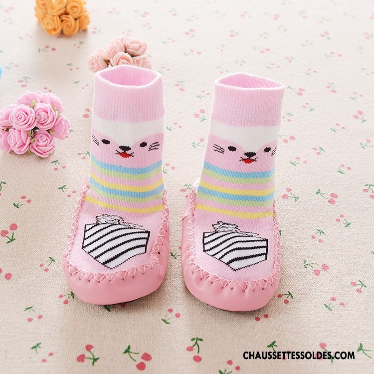 Chaussettes Mi Hautes Fille Printemps Bébé L'automne Homme Femme Hiver Violet
