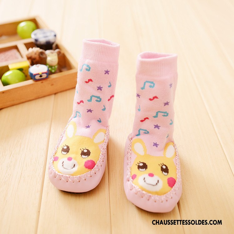 Chaussettes Mi Hautes Fille Printemps Bébé L'automne Homme Femme Hiver Violet