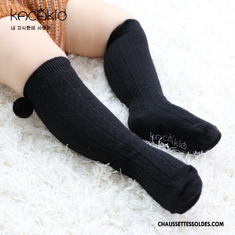 Chaussettes Mi Hautes Fille Printemps Le Nouveau Peluche Homme Charmant Petit Gris