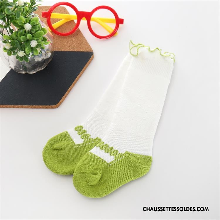 Chaussettes Mi Hautes Fille Renforcé Dentelle Milieu Manuel Danse Femme Rouge