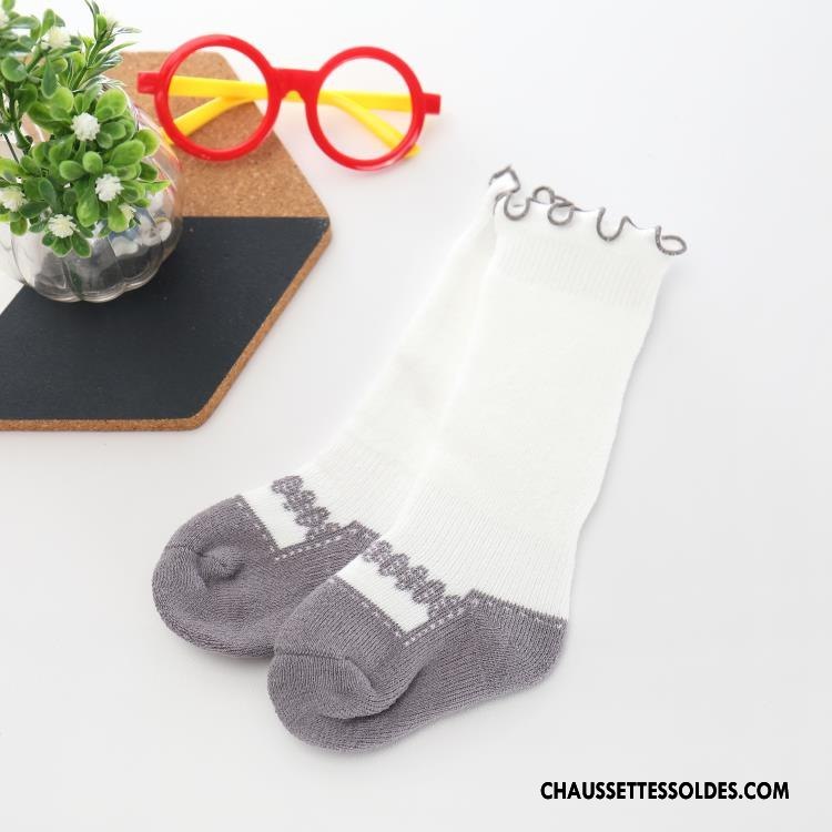 Chaussettes Mi Hautes Fille Renforcé Dentelle Milieu Manuel Danse Femme Rouge