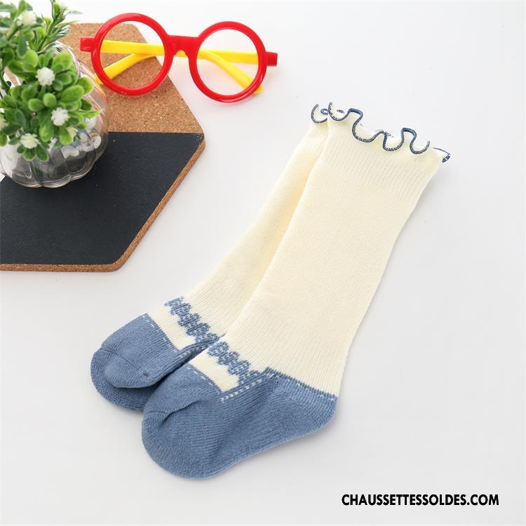 Chaussettes Mi Hautes Fille Renforcé Dentelle Milieu Manuel Danse Femme Rouge