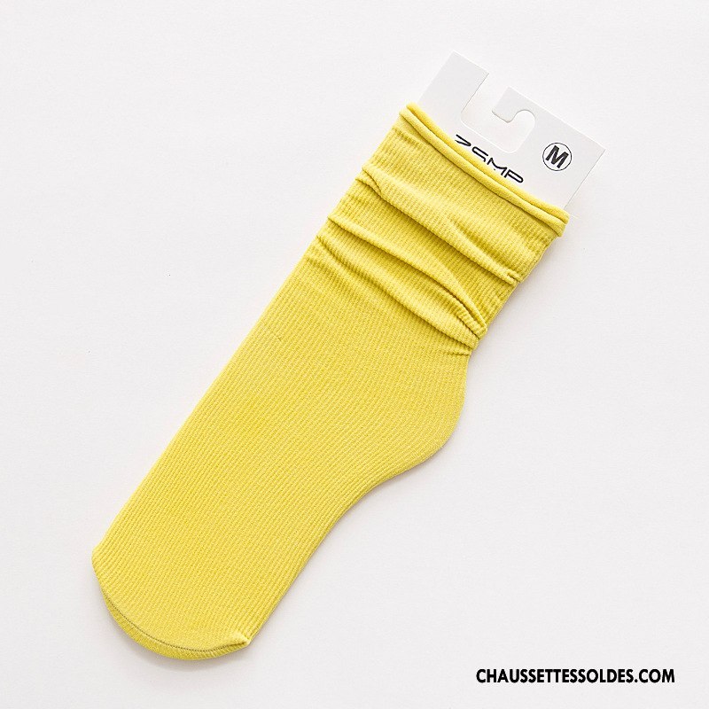 Chaussettes Mi Hautes Fille Très Mince Enfant Matelassé Chaussette De Noël Velours Femme Pure Bleu