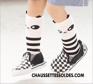 Chaussettes Mi Hautes Garçon Bébé Charmant Homme Milieu Printemps 100% Coton Gris Foncé