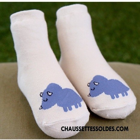 Chaussettes Mi Hautes Garçon Bébé Chaussette Courte Dragon 100% Coton Dessin Animé Hiver Gris Foncé