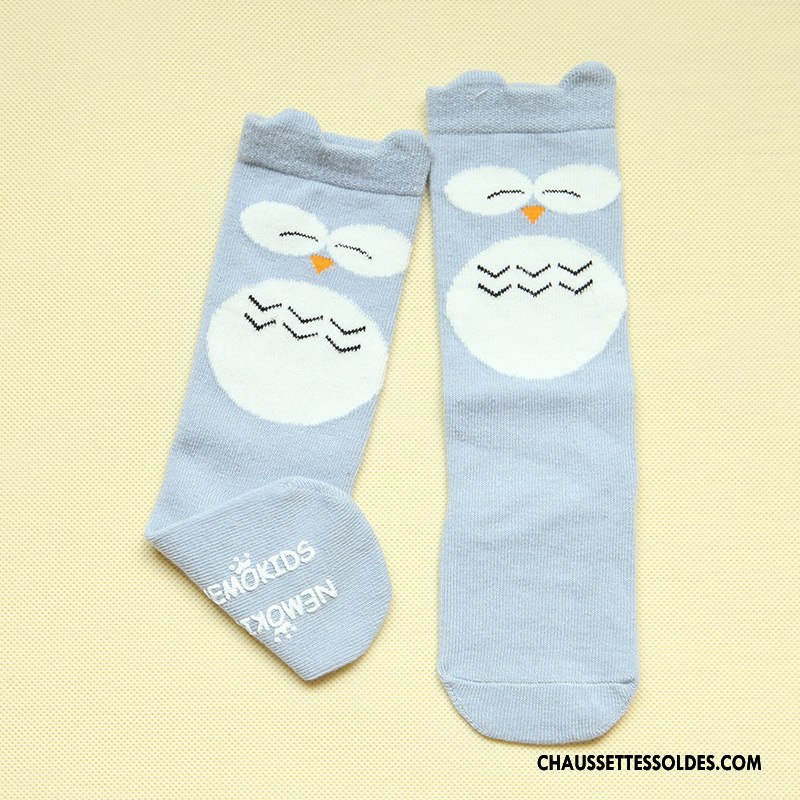 Chaussettes Mi Hautes Garçon Charmant Antidérapant Bébé Milieu Dimensionnel Printemps Jaune