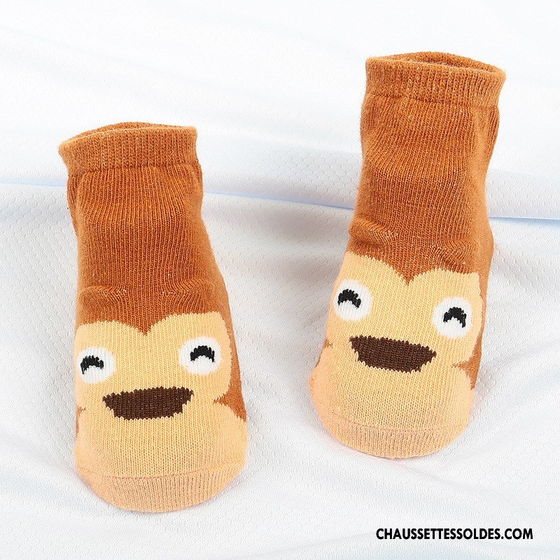 Chaussettes Mi Hautes Garçon Dessin Animé Printemps Homme Nouveau Dimensionnel Enfant Gris