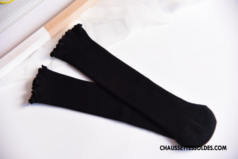 Chaussettes Mi Hautes Garçon Enfant Femme Milieu Coton Bio Printemps Bébé Bleu