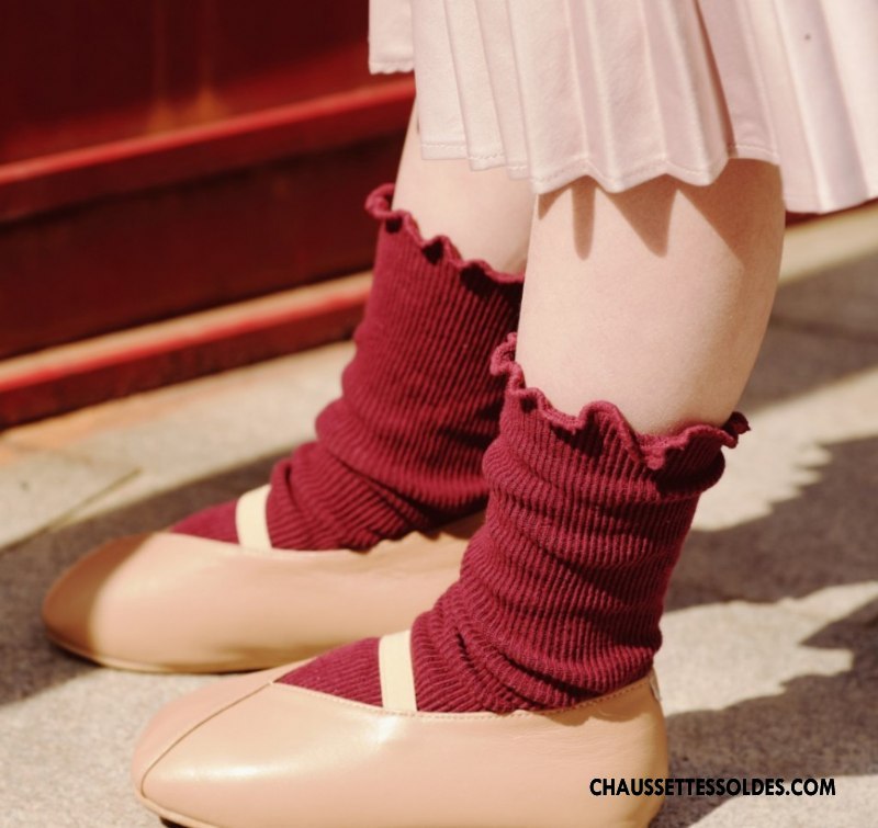 Chaussettes Mi Hautes Garçon Enfant Femme Milieu Coton Bio Printemps Bébé Bleu