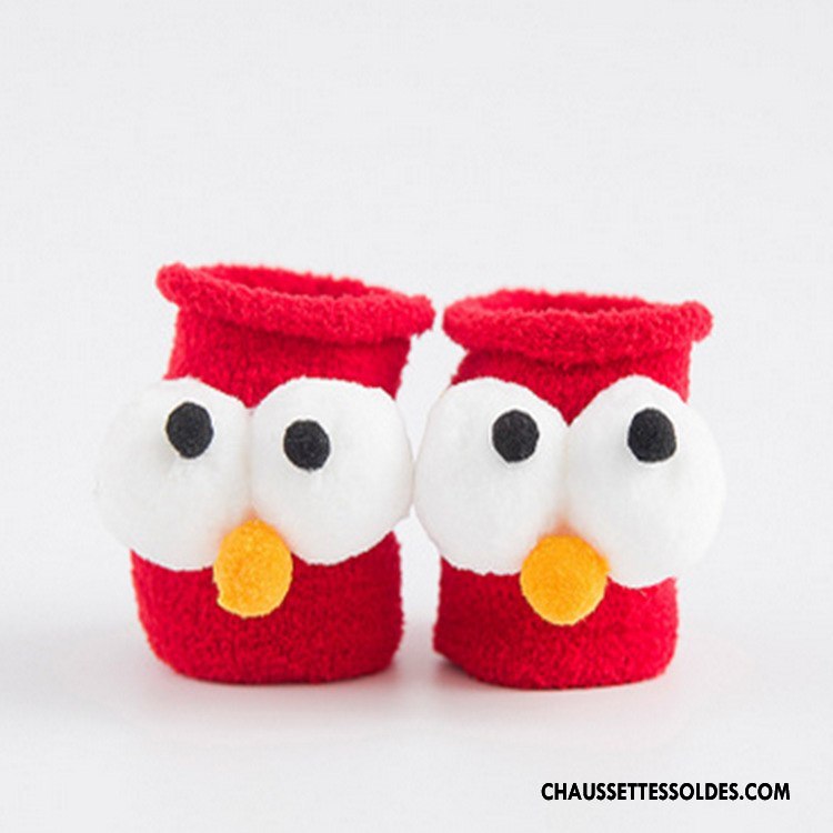 Chaussettes Mi Hautes Garçon Enfant Thermiques Le Nouveau Charmant Gros Créatif Vert