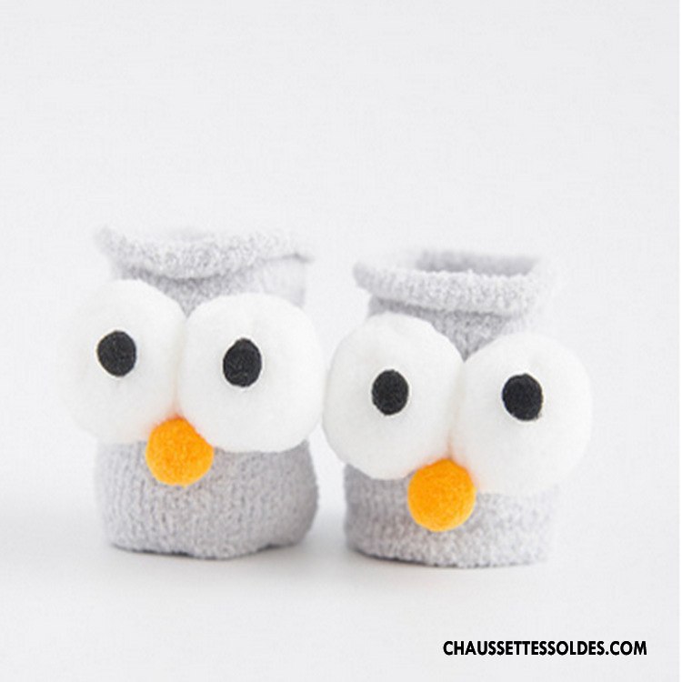 Chaussettes Mi Hautes Garçon Enfant Thermiques Le Nouveau Charmant Gros Créatif Vert