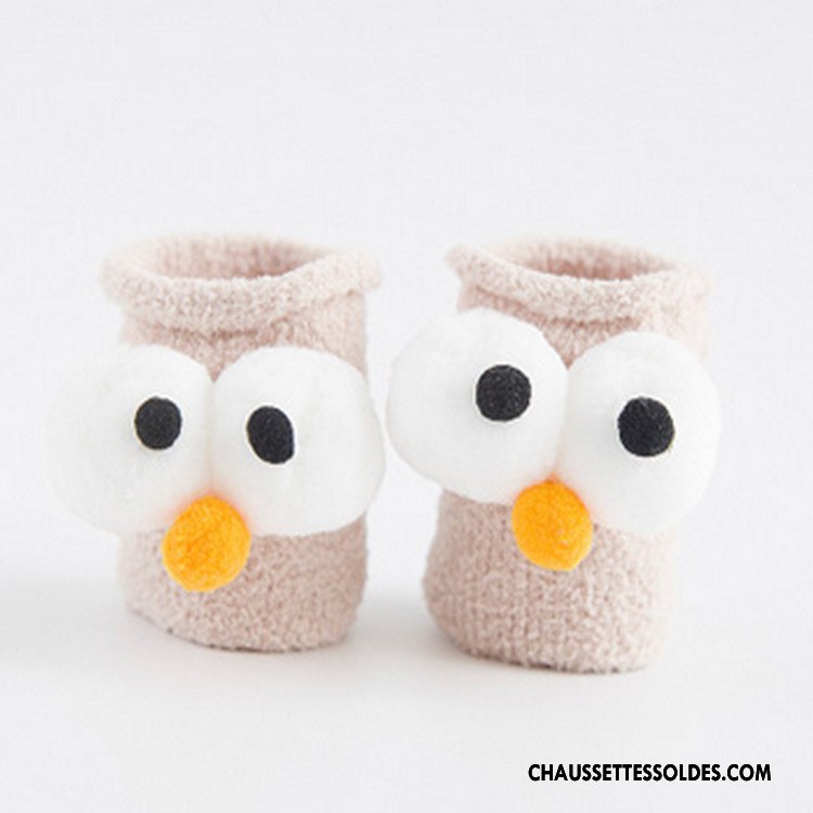 Chaussettes Mi Hautes Garçon Enfant Thermiques Le Nouveau Charmant Gros Créatif Vert