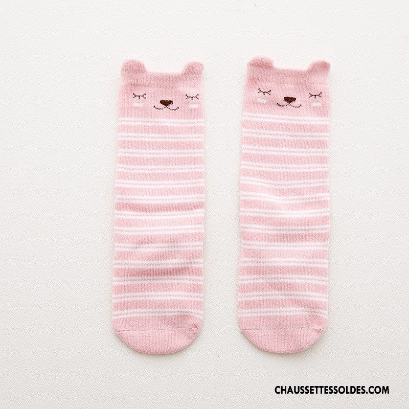 Chaussettes Mi Hautes Garçon Enfant Très Mince Creux Guipure Bébé Matelassé Engrener Bleu