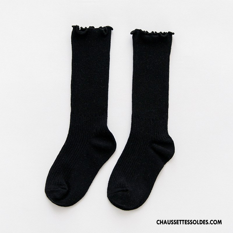 Chaussettes Mi Hautes Garçon Femme Bois Le Nouveau Été Bébé Enfant Bleu