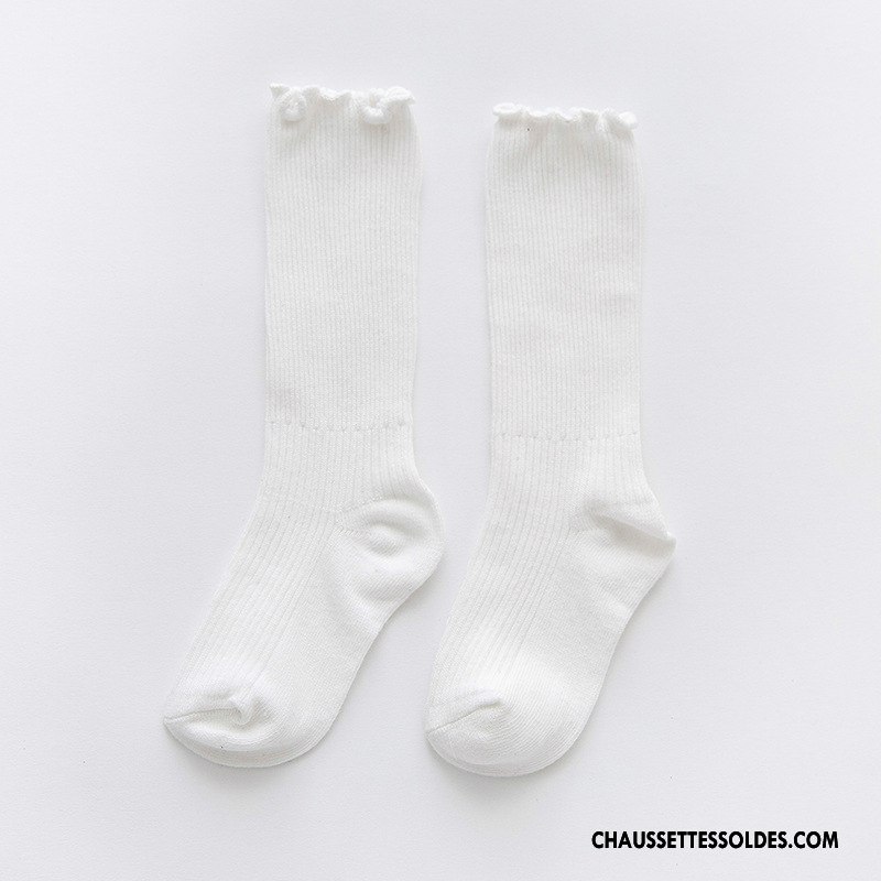 Chaussettes Mi Hautes Garçon Femme Bois Le Nouveau Été Bébé Enfant Bleu