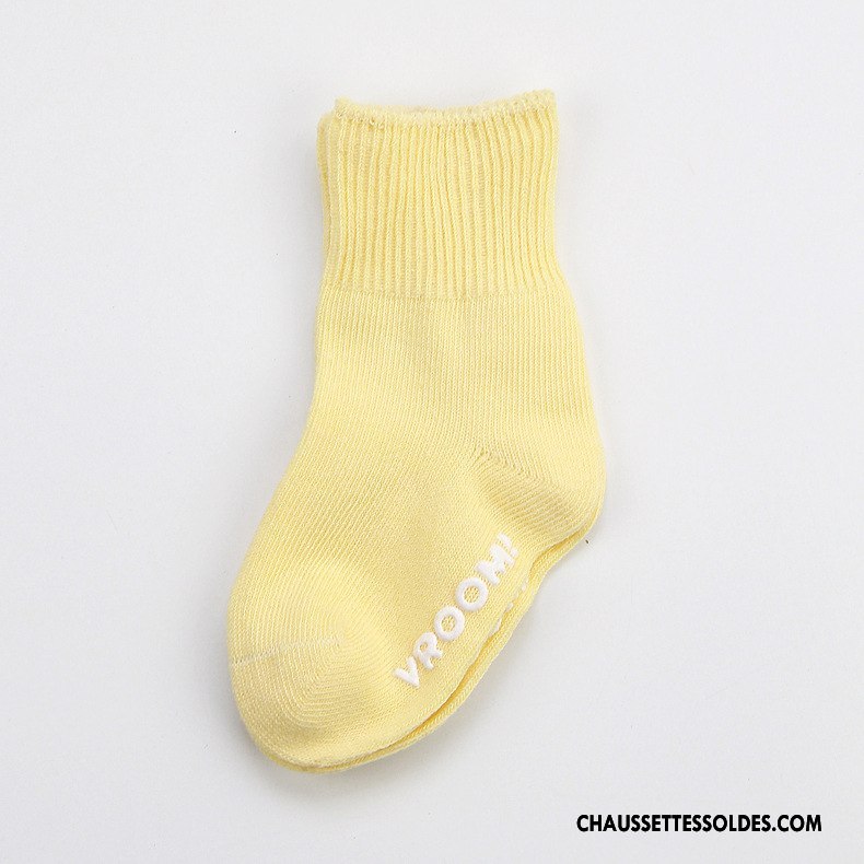 Chaussettes Mi Hautes Garçon Fluide Doux Coton Bio Bouche Libre Charmant Enfant Papillon Bleu