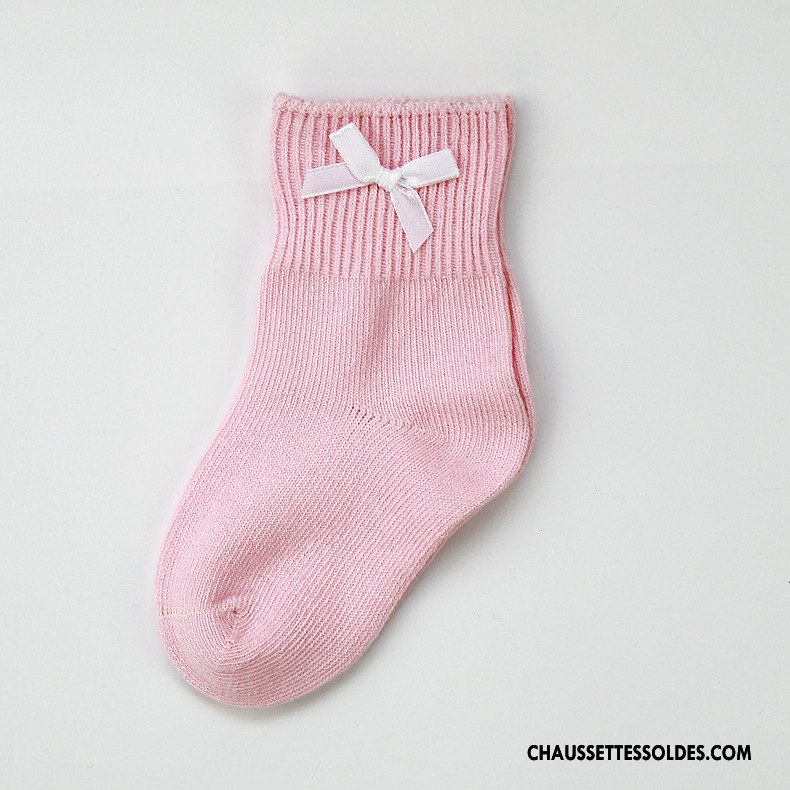 Chaussettes Mi Hautes Garçon Fluide Doux Coton Bio Bouche Libre Charmant Enfant Papillon Bleu