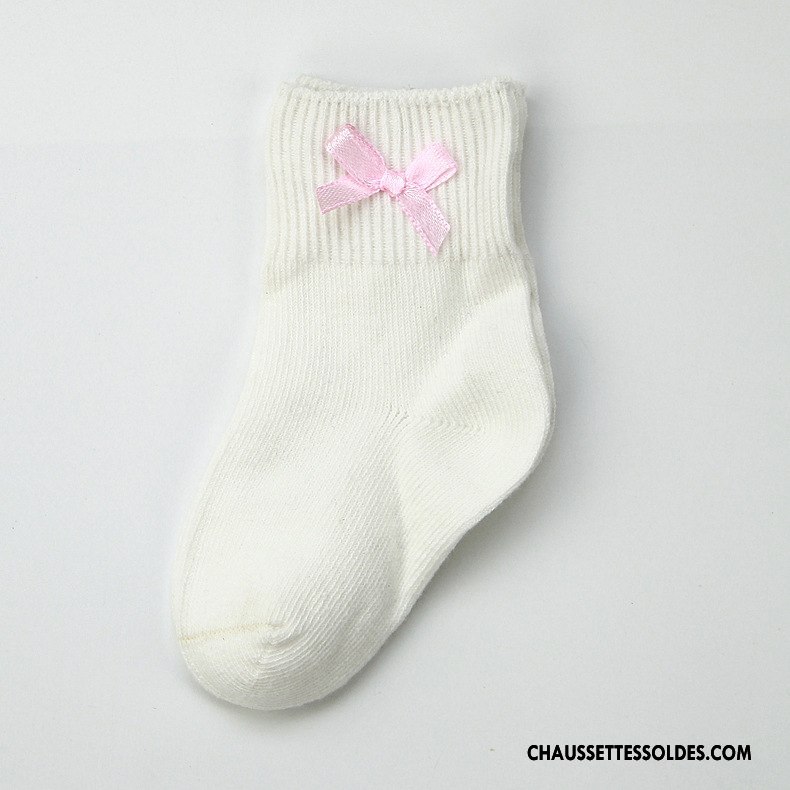 Chaussettes Mi Hautes Garçon Fluide Doux Coton Bio Bouche Libre Charmant Enfant Papillon Bleu