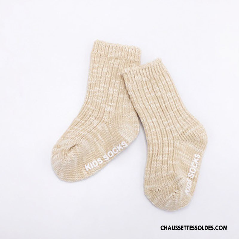 Chaussettes Mi Hautes Garçon Gros Petit L'automne Le Nouveau Bébé Enfant Bleu Rouge