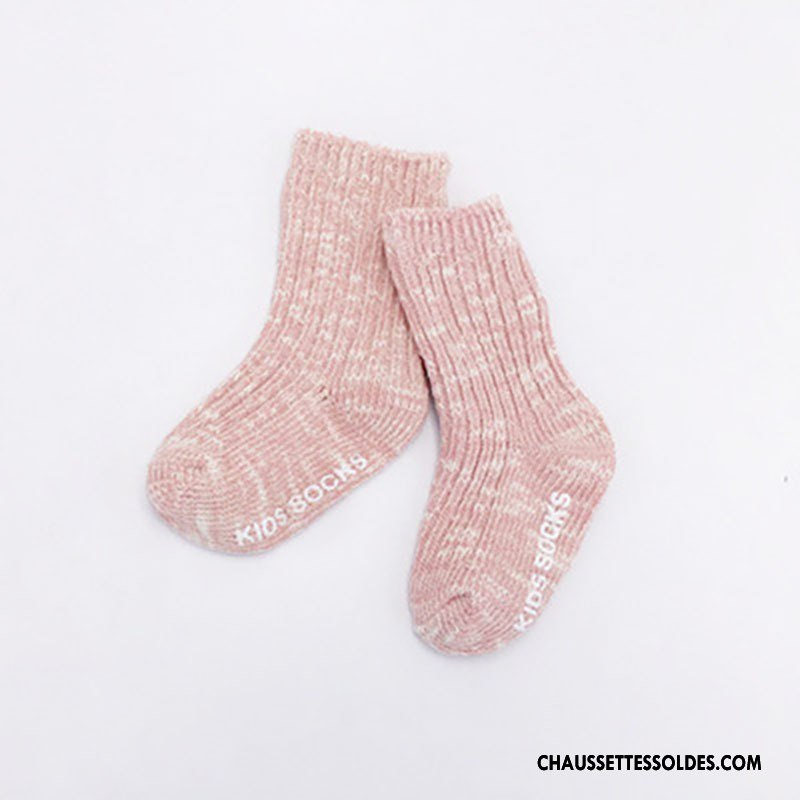 Chaussettes Mi Hautes Garçon Gros Petit L'automne Le Nouveau Bébé Enfant Bleu Rouge