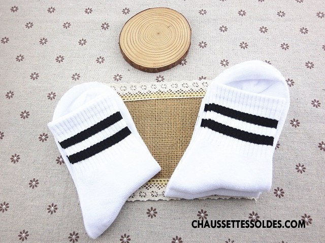 Chaussettes Mi Hautes Garçon L'automne Enfant Coton Bio 100% Coton Tous Les Assortis Femme Blanc Gris