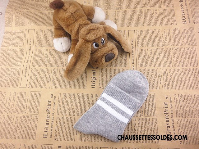 Chaussettes Mi Hautes Garçon L'automne Enfant Coton Bio 100% Coton Tous Les Assortis Femme Blanc Gris