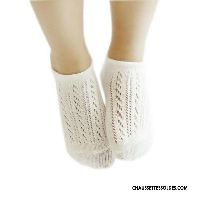 Chaussettes Mi Hautes Garçon Légère Été Enfant Bébé Creux Guipure Engrener Or