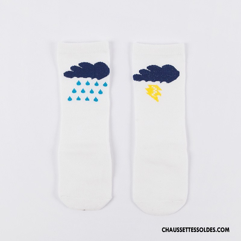 Chaussettes Mi Hautes Garçon Printemps Milieu Antidérapant Le Nouveau Bouche Libre Bébé Marron / Brun