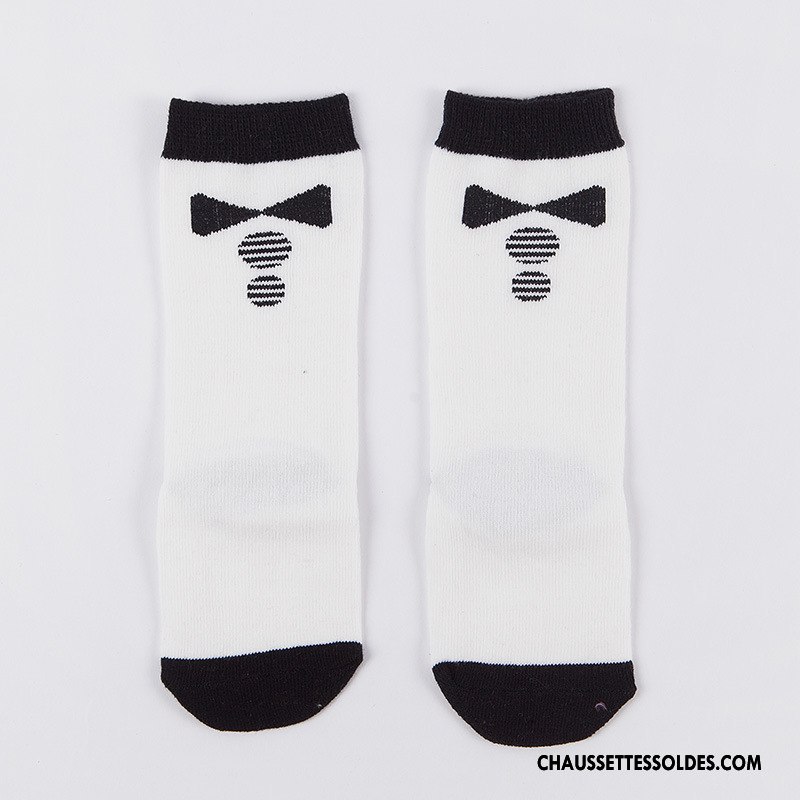 Chaussettes Mi Hautes Garçon Printemps Milieu Antidérapant Le Nouveau Bouche Libre Bébé Marron / Brun